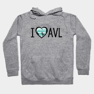 I Love AVL Biking - MintGreen 04 Hoodie